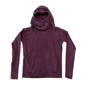 Lululemon Stress Less Hoodie Purple Size 10